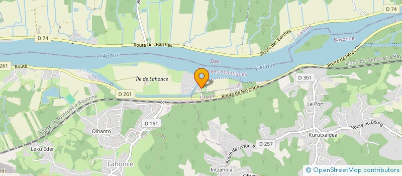 localisation de l'entreprise MADAME PAULINE REY  VILLEFRANQUE