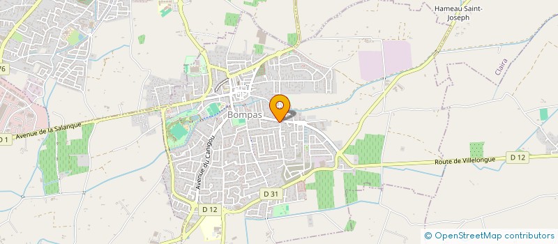 localisation de l'entreprise MADAME PAULINE REYMOND  BOMPAS