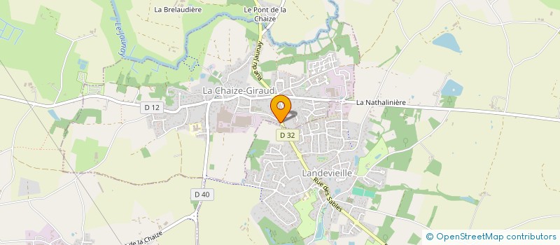 localisation de l'entreprise MADAME PAULINE RIBEIRO à LA ROCHE-SUR-YON