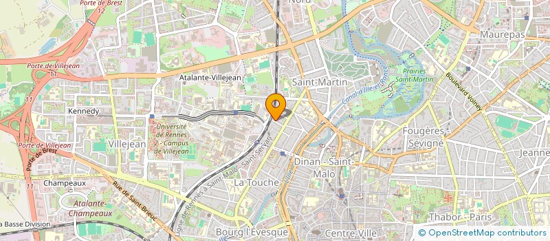 localisation de l'entreprise MADAME PAULINE RICHARD  RENNES