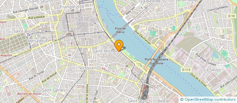 localisation de l'entreprise MADAME PAULINE RICHARD  BORDEAUX