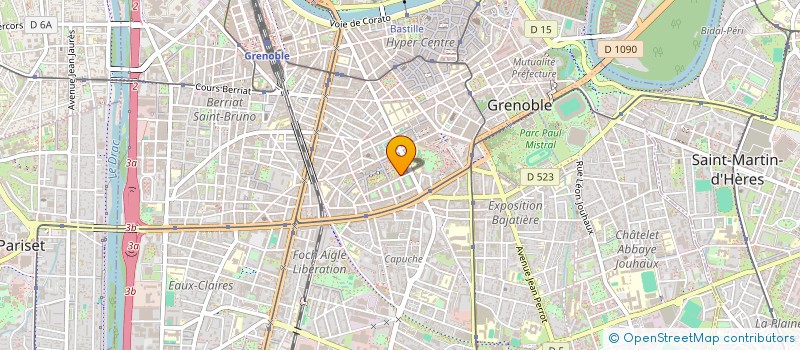 localisation de l'entreprise MADAME PAULINE RIGOLLIER  GRENOBLE