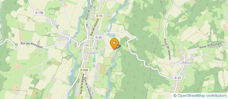 localisation de l'entreprise MADAME PAULINE RIGOU  GALAN