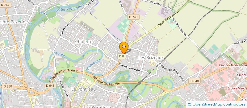 localisation de l'entreprise MADAME PAULINE RINGUE à NIORT