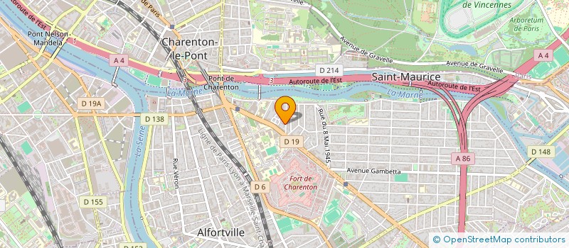localisation de l'entreprise MADAME PAULINE RISTORI à MAISONS-ALFORT