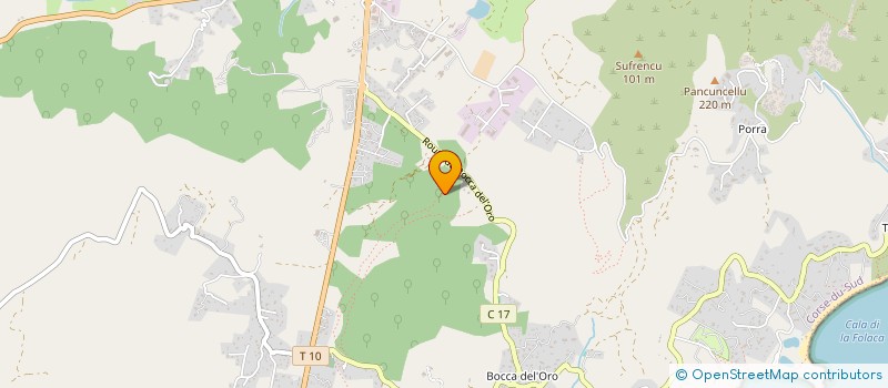 localisation de l'entreprise MADAME PAULINE RIVET  PORTO-VECCHIO