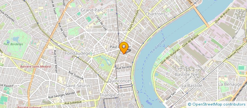 localisation de l'entreprise MADAME PAULINE ROBIC  BORDEAUX