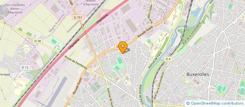 localisation de l'entreprise MADAME PAULINE ROBUCHON à POITIERS