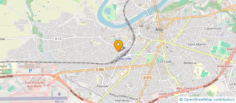 localisation de l'entreprise MADAME PAULINE ROCHE à ALBI