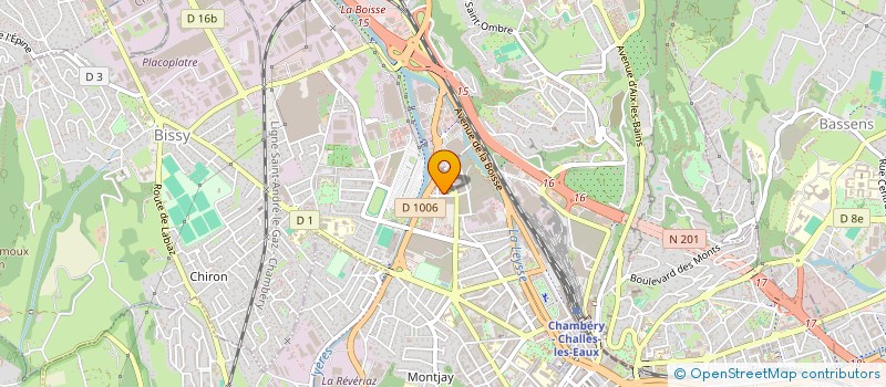 localisation de l'entreprise MADAME PAULINE ROCHE  LA MOTTE-SERVOLEX