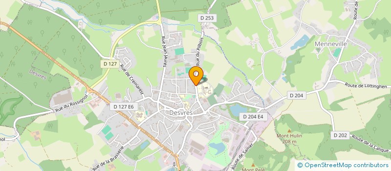 localisation de l'entreprise MADAME PAULINE RODRIGUEZ  DESVRES