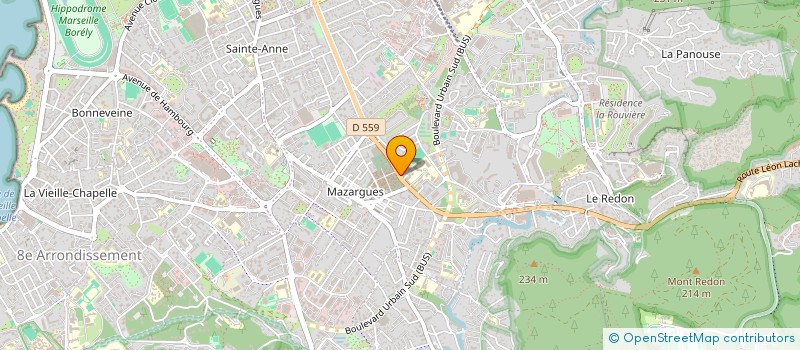 localisation de l'entreprise MADAME PAULINE ROLS  MARSEILLE