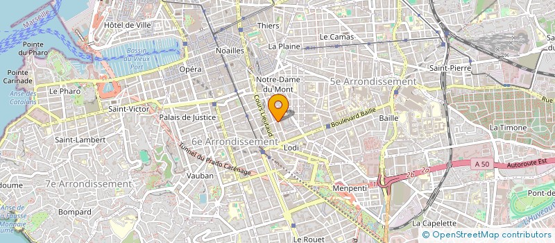 localisation de l'entreprise MADAME PAULINE ROMERO à MARSEILLE