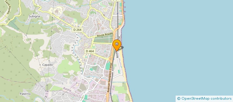 localisation de l'entreprise MADAME PAULINE RONGICONI à BASTIA