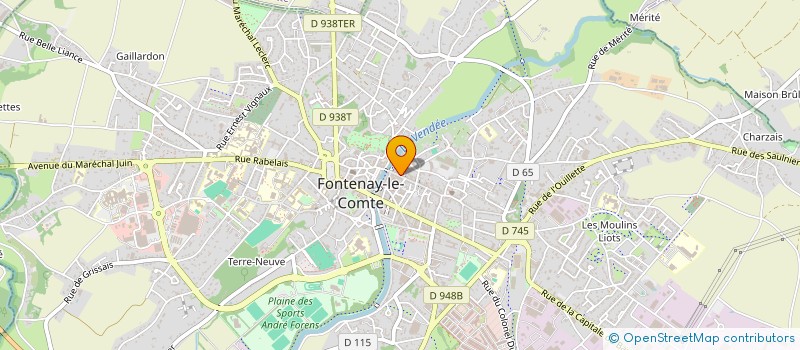 localisation de l'entreprise MADAME PAULINE ROTURIER à FONTENAY-LE-COMTE