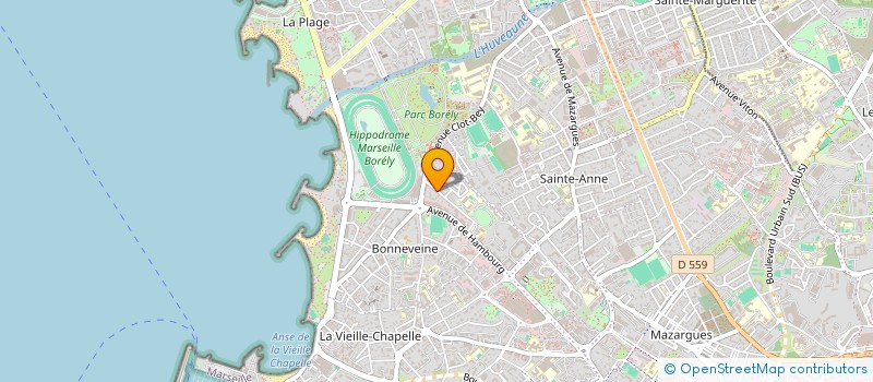 localisation de l'entreprise MADAME PAULINE ROUX à MARSEILLE