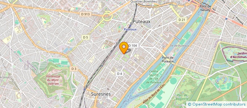 localisation de l'entreprise MADAME PAULINE ROUXEL à SURESNES