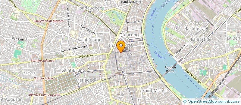 localisation de l'entreprise MADAME PAULINE ROUZIER  BORDEAUX