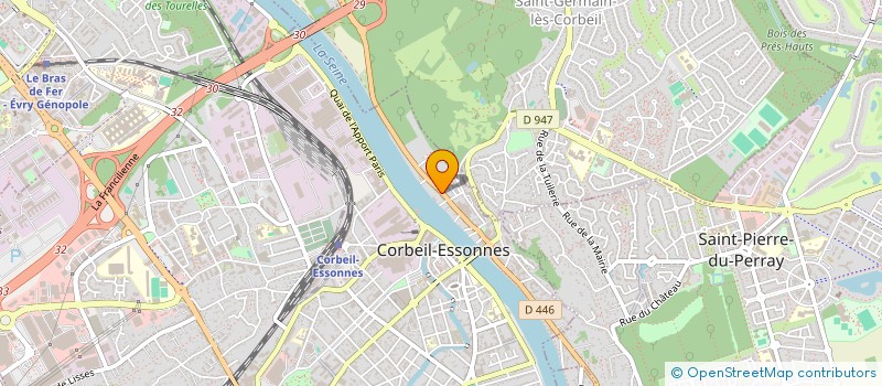 localisation de l'entreprise MADAME PAULINE ROY à CORBEIL-ESSONNES