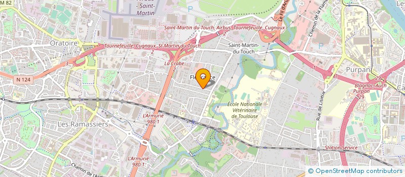 localisation de l'entreprise MADAME PAULINE RUCKLY à TOULOUSE