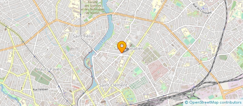 localisation de l'entreprise MADAME PAULINE RUFFIN à NANTES