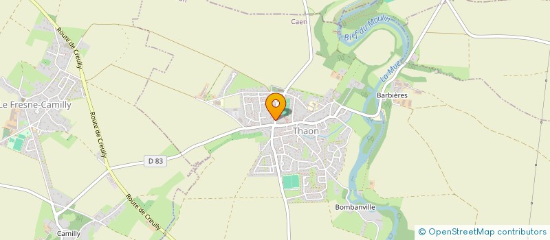 localisation de l'entreprise MADAME PAULINE RUIZ  THAON