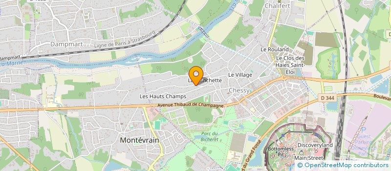 localisation de l'entreprise MADAME PAULINE SALLOT à CHESSY