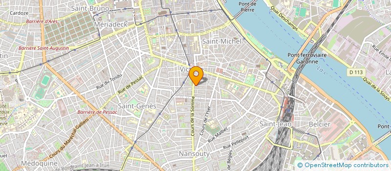 localisation de l'entreprise MADAME PAULINE SANGNIER  BORDEAUX