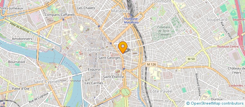 localisation de l'entreprise MADAME PAULINE SANTANACH à TOULOUSE