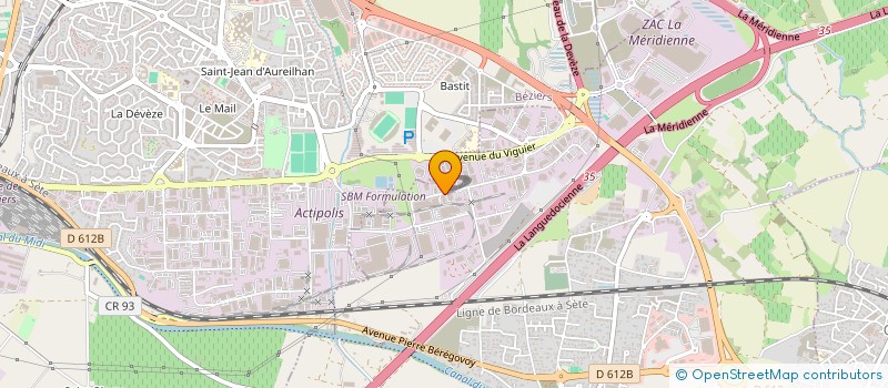 localisation de l'entreprise MADAME PAULINE SARDA à VILLENEUVE-LES-BEZIERS