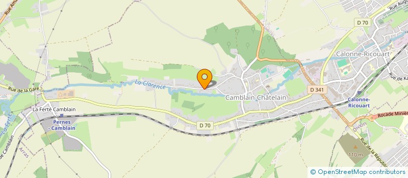 localisation de l'entreprise MADAME PAULINE SAUVAGE  FIEFS