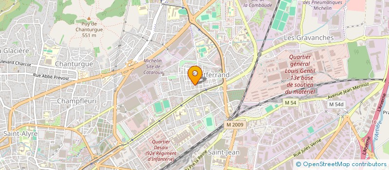 localisation de l'entreprise MADAME PAULINE SAVARRE  CLERMONT FERRAND