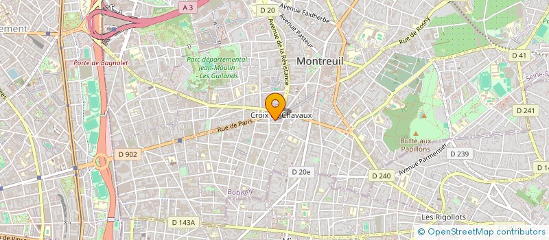 localisation de l'entreprise MADAME PAULINE SCHAAL à MONTREUIL