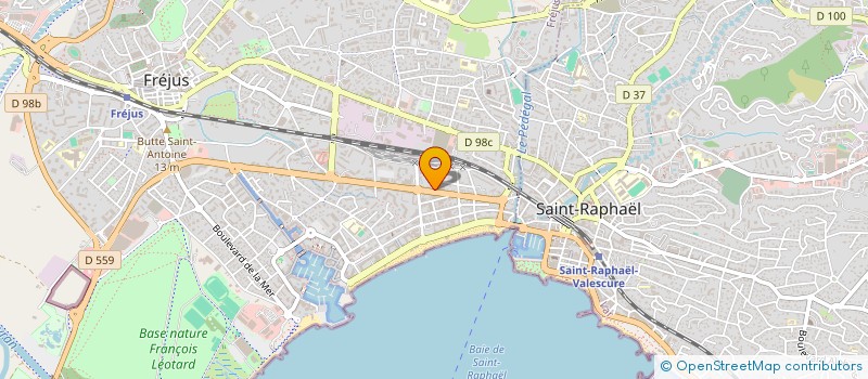 localisation de l'entreprise MADAME PAULINE SCHMIDT à FREJUS