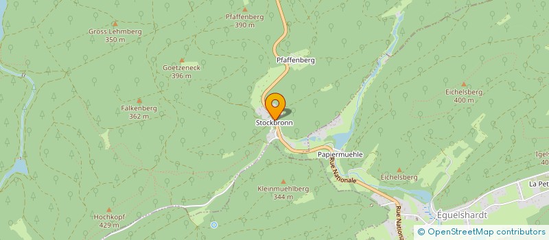 localisation de l'entreprise MADAME PAULINE SCHMITT  BITCHE