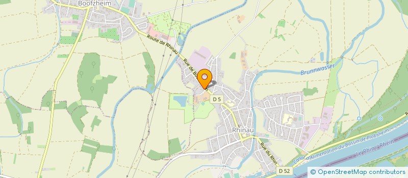 localisation de l'entreprise MADAME PAULINE SCHUTZGER  DIEBOLSHEIM