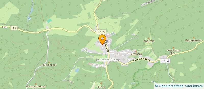 localisation de l'entreprise MADAME PAULINE SCHWARTZ  TIEFFENBACH