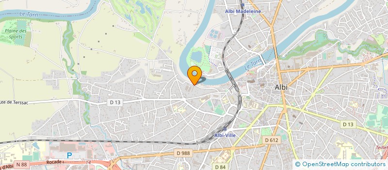 localisation de l'entreprise MADAME PAULINE SERIN à ALBI