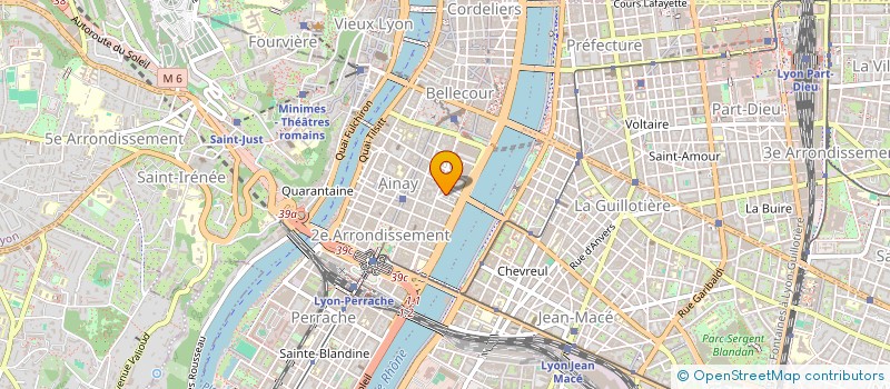 localisation de l'entreprise MADAME PAULINE SERRAILLE  LYON