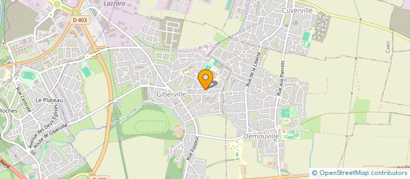 localisation de l'entreprise MADAME PAULINE SEVENO  GIBERVILLE