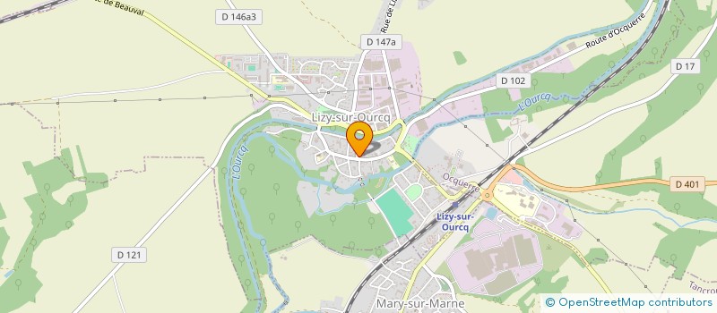 localisation de l'entreprise MADAME PAULINE SIMBOU MAPANGOU  LIZY-SUR-OURCQ