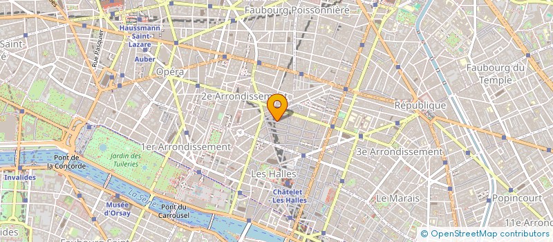 localisation de l'entreprise MADAME PAULINE SIMO  PARIS