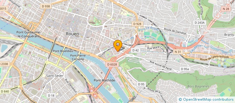 localisation de l'entreprise MADAME PAULINE SINGIER à ROUEN