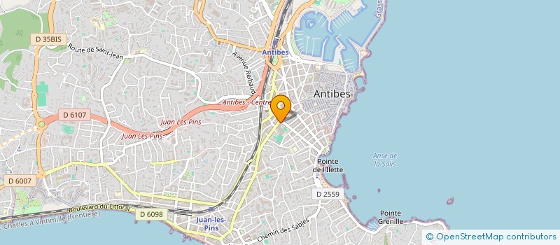 localisation de l'entreprise MADAME PAULINE SIVET  ANTIBES