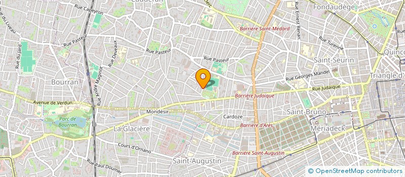 localisation de l'entreprise MADAME PAULINE SOLER  BORDEAUX