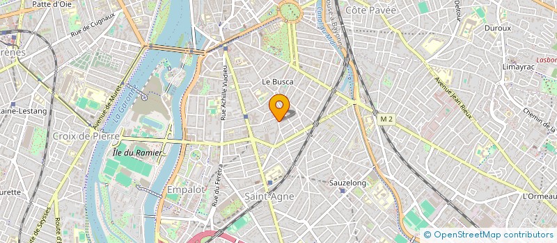 localisation de l'entreprise MADAME PAULINE SOUQUES  TOULOUSE