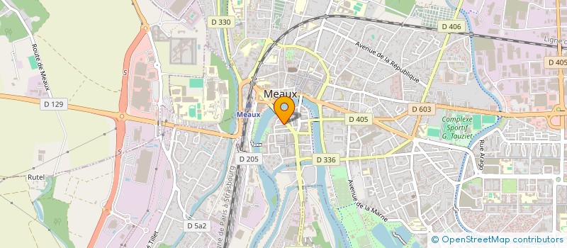 localisation de l'entreprise MADAME PAULINE SPASSEVITCH à MEAUX