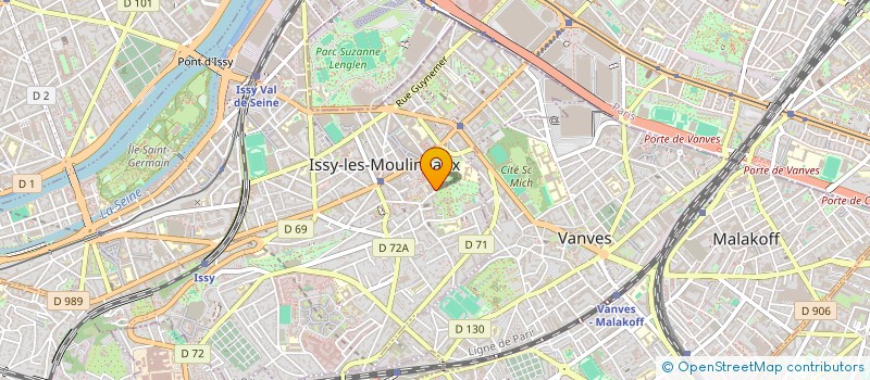 localisation de l'entreprise MADAME PAULINE STELL  ISSY-LES-MOULINEAUX