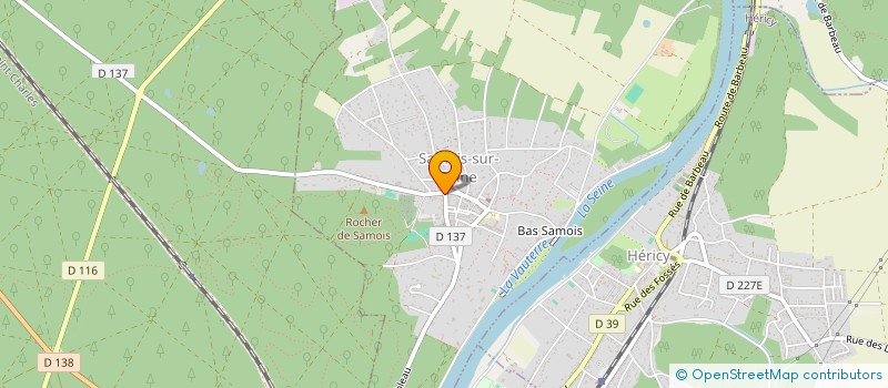 localisation de l'entreprise MADAME PAULINE STOFFEL à SAMOIS-SUR-SEINE