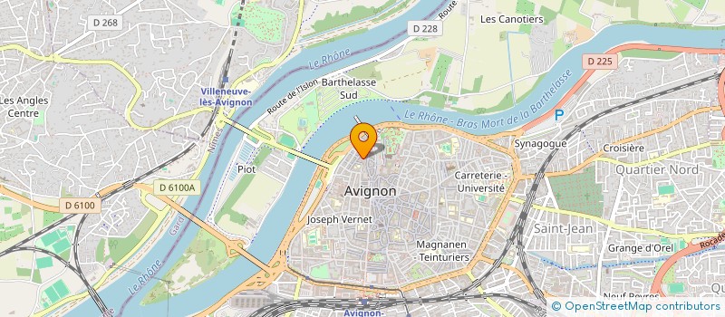 localisation de l'entreprise MADAME PAULINE TAILLIEZ à AVIGNON